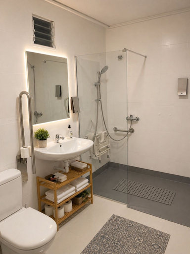 Bathroom 3, Albergue Amodiño, A Coruña