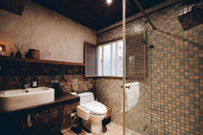 Bathroom, Moonlight Home Stay For 2-12 persons, New Taipei City