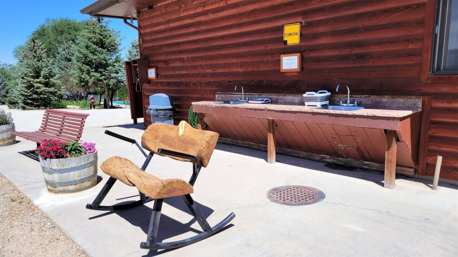 Terrace/patio, Cortez RV Resort, Montezuma