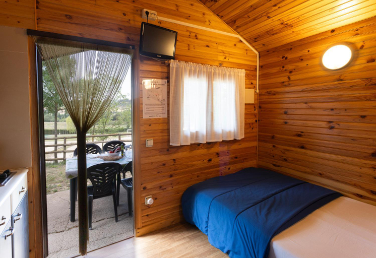 Bedroom, Bungalows - Camping El Solsones, Lleida