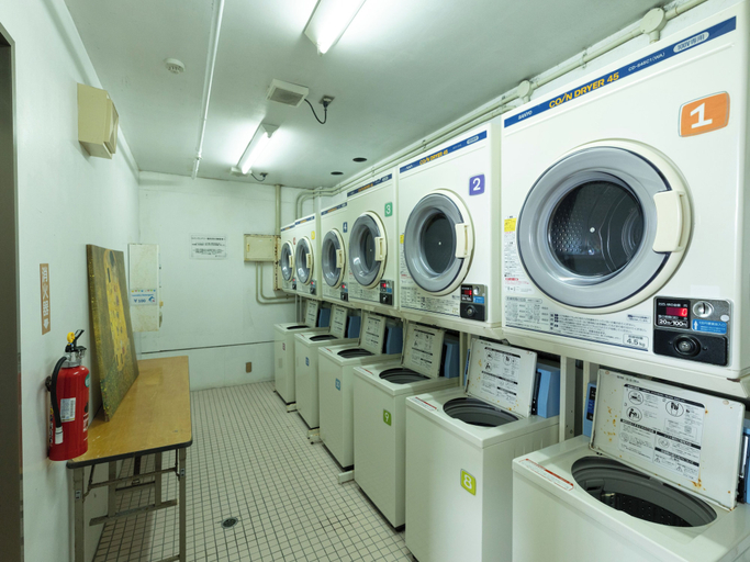 Laundry room, Marin View Palace, Onna