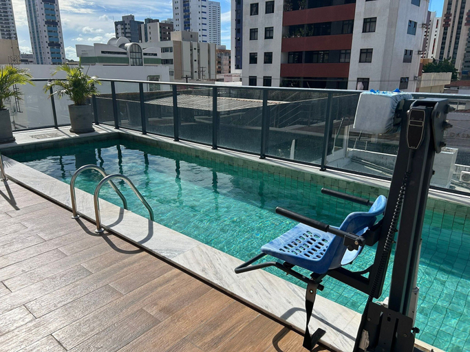 Sport & Beauty 5, Bela Hospedagem - Vista incrível no Simple Smart em Manaíra, João Pessoa