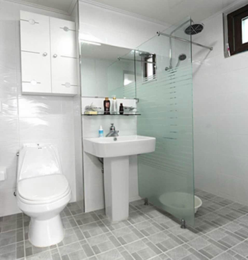 Bathroom, Seongsan Ilchulbong Pension, Seogwipo