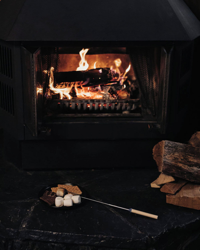 Fireplace 5, Moonshine Cabin, San Bernardino
