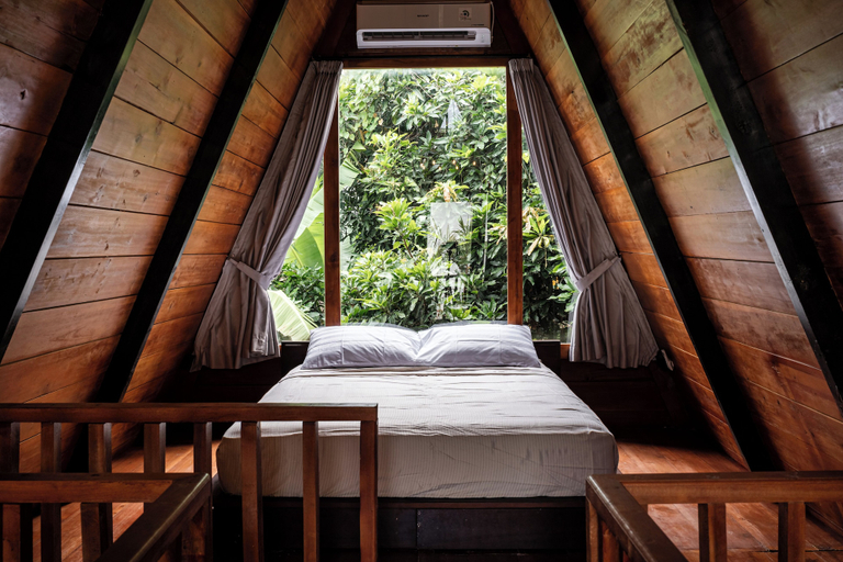 Room 4, Orfeas Villas 4 - Private 1BR Wooden Loft Canggu with Private Pool, Badung