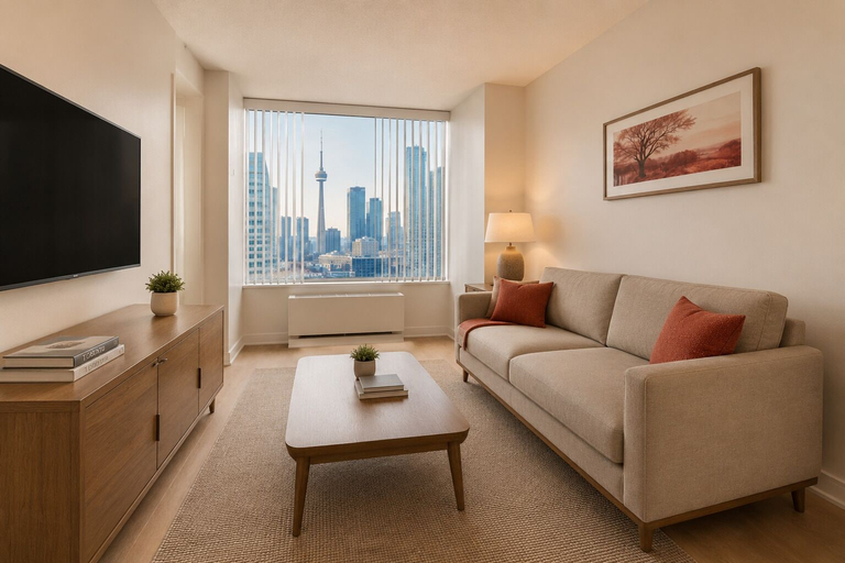 Living area 4, The Elm & Stone Prime Hotel, Toronto