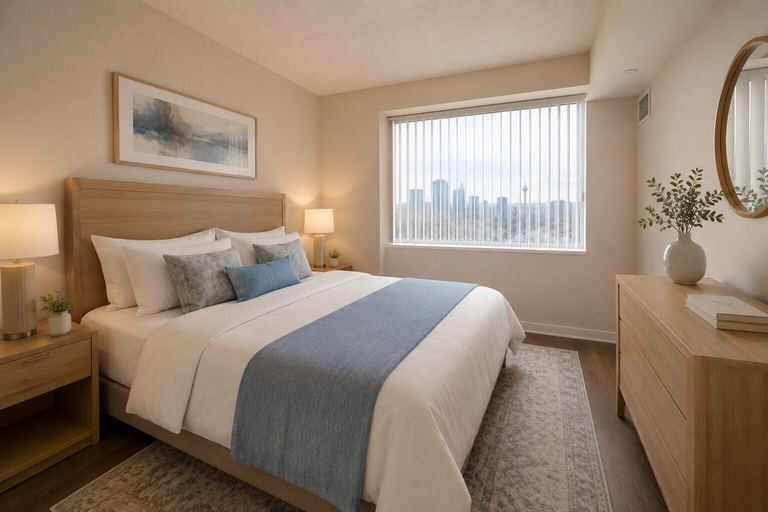 Room 5, Crown & Maple Suites - DT, Toronto