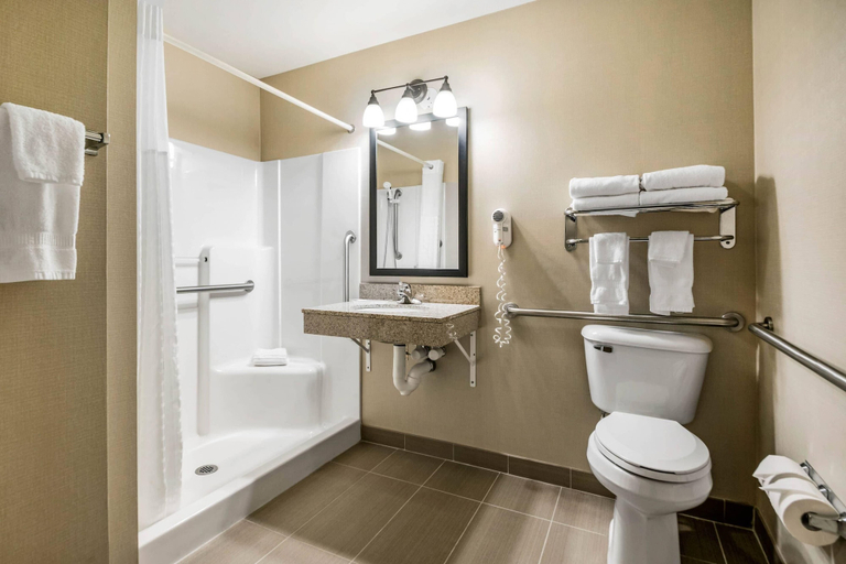 Bathroom 4, Comfort Suites at Par 4 Resort, Waupaca