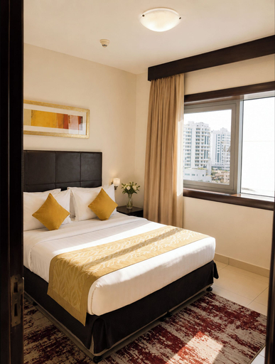 Bedroom 3, Tulip Creek Hotel Apartments, Dubai