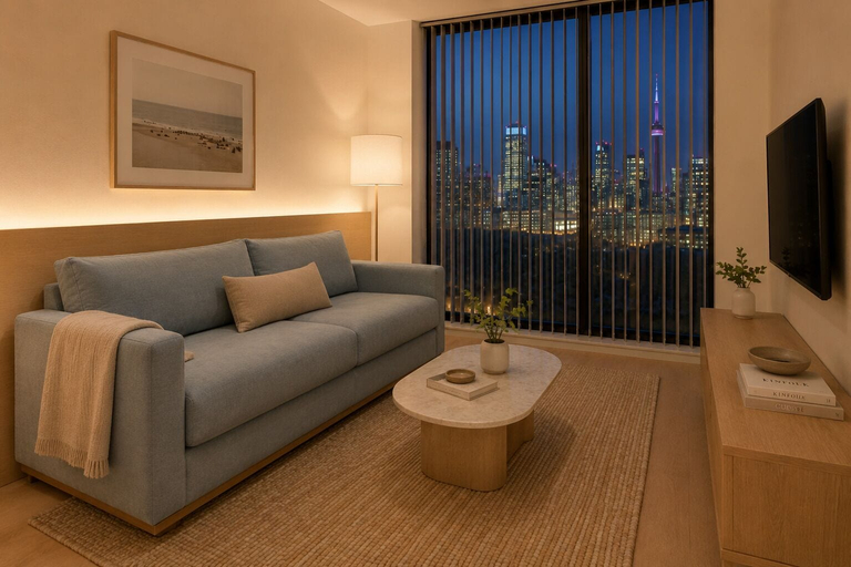 Living area 5, Dominion Central Hotel, Toronto