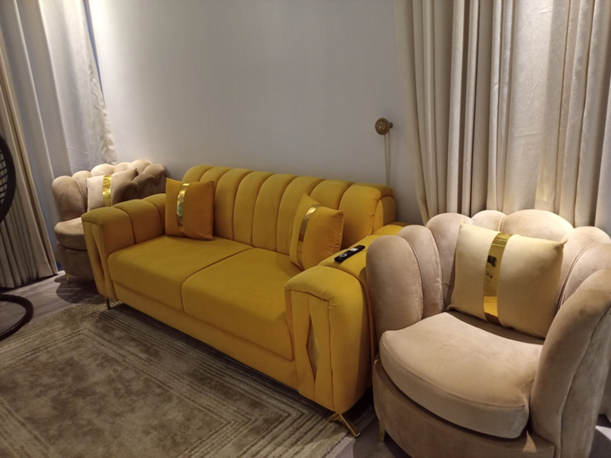 Living area 2, Vision Luxury Apartment, Eti-Osa