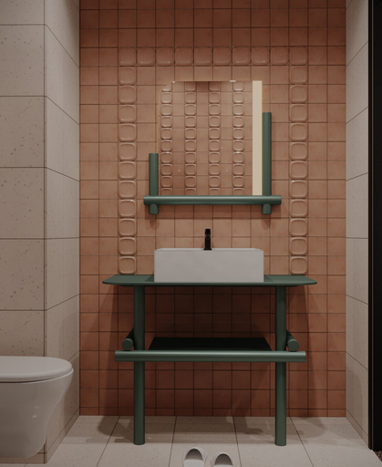 Bathroom 4, TRIBE Strasbourg Centre Gare, Bas-Rhin