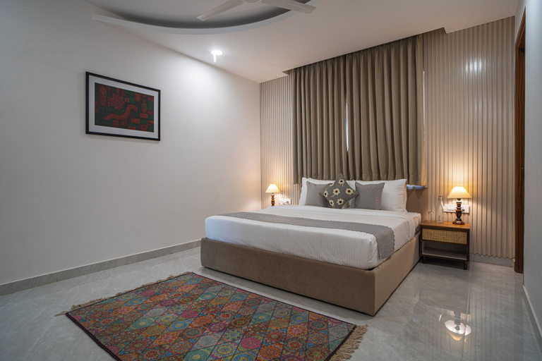 Room 5, Alaya Stays Udgam Vilas 3BHK With Jacuzi, Dehradun