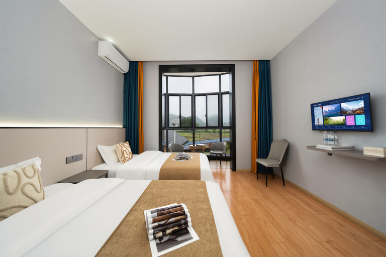 View from room 4, Wangxian Valley Scenic Area Chunxiang, Shangrao