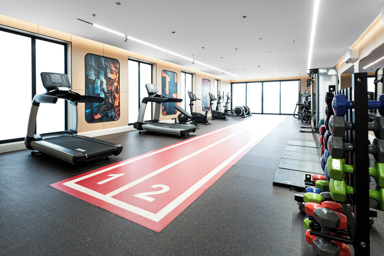 Fitness facility 3, Lafeef Apartments Al-Namuzji, Al Madinah Al Munawwarah