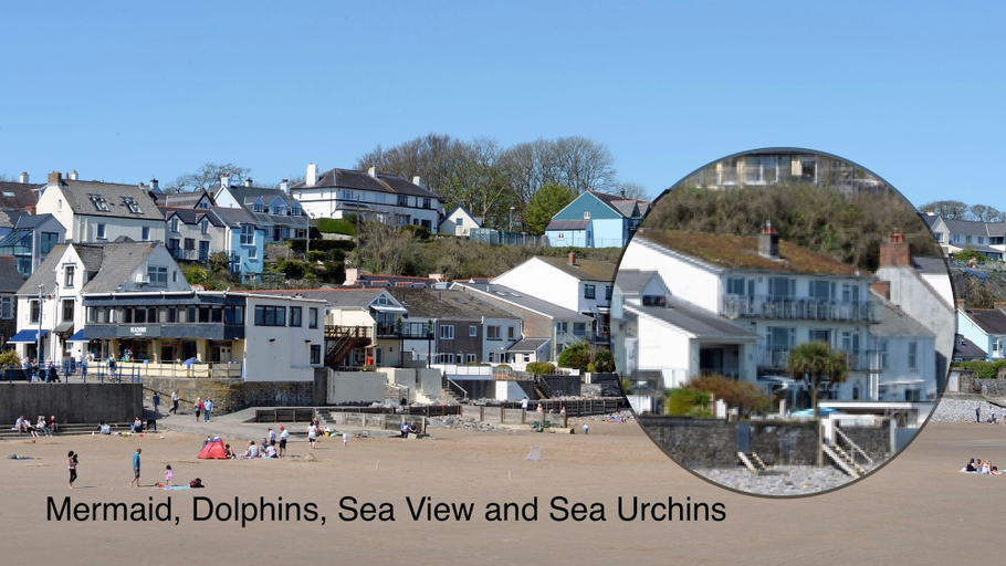 Exterior & Views, Mermaid Apartment - Sea Front Apartment With Views, Pembrokeshire