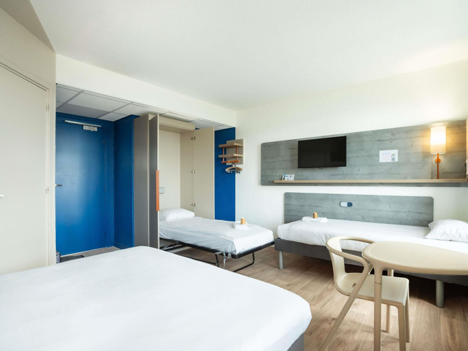 Bedroom 2, ibis budget Strasbourg Centre Gare, Bas-Rhin