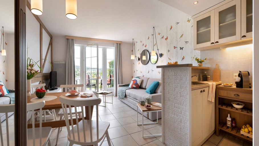Living room 5, Norman Duplex House for 4 with Spa, Calvados