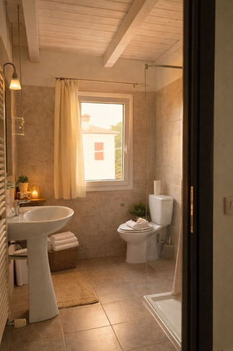 Bathroom 2, Locanda Divinis, Verona