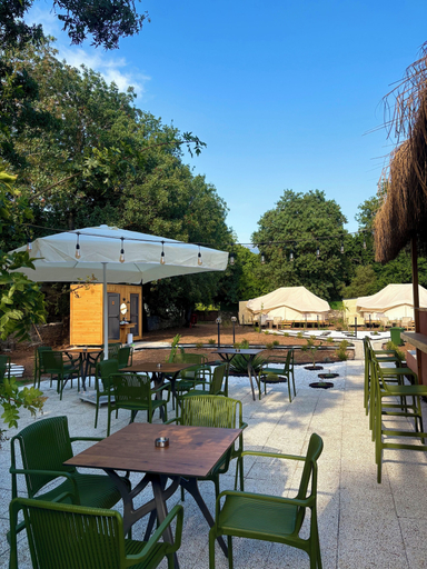 Outdoor dining 4, Hanımın Çiftliği Glamping, Fethiye