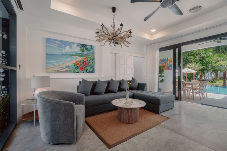 Living area 4, Happy Family Villa 3, Pulau Phuket