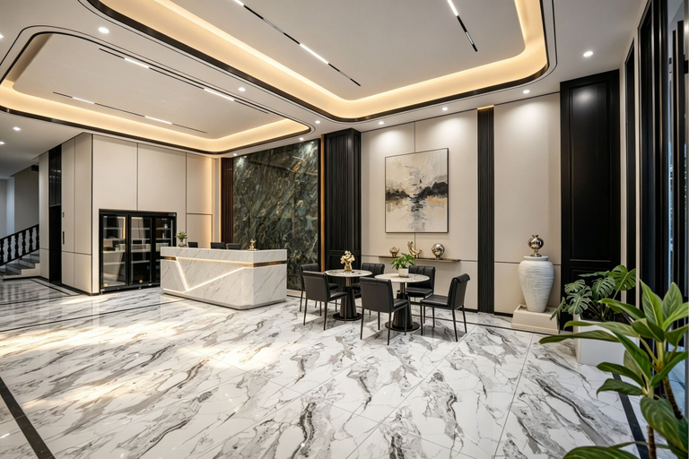 Lobby 4, True Ease Hotel, Vientiane