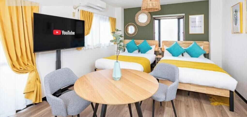 Room 3, Logement Tengachaya, Osaka