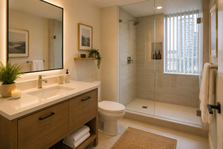 Bathroom, Harbor Light Hotel, Toronto