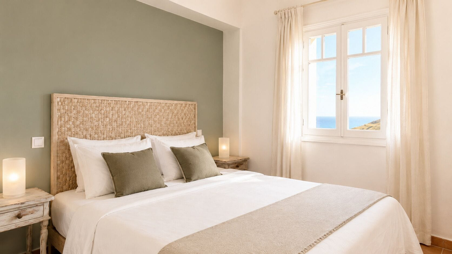 Bedroom 4, Yakinthos Residence, South Aegean