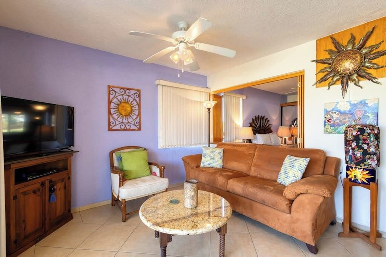 Living area 4, Charming Golf-view Condo With Pool, Hot Tub, Terrace & Wifi, La Paz