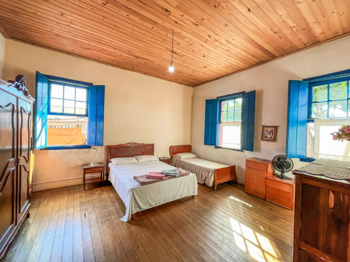 Bedroom 3, Hospedaria Vo Zaza, Carrancas