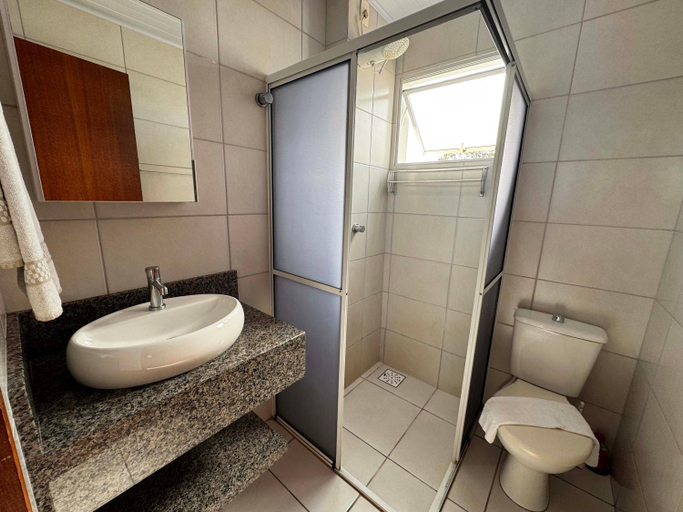 Bathroom, Apartment Residencial Lidia Milani, Florianopolis