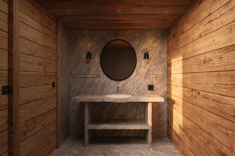 Bathroom 4, Le Rucher dEvolene, Hérens