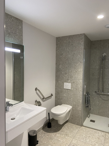 Bathroom, Appart h tel Saint-denis Studio 3, Indre