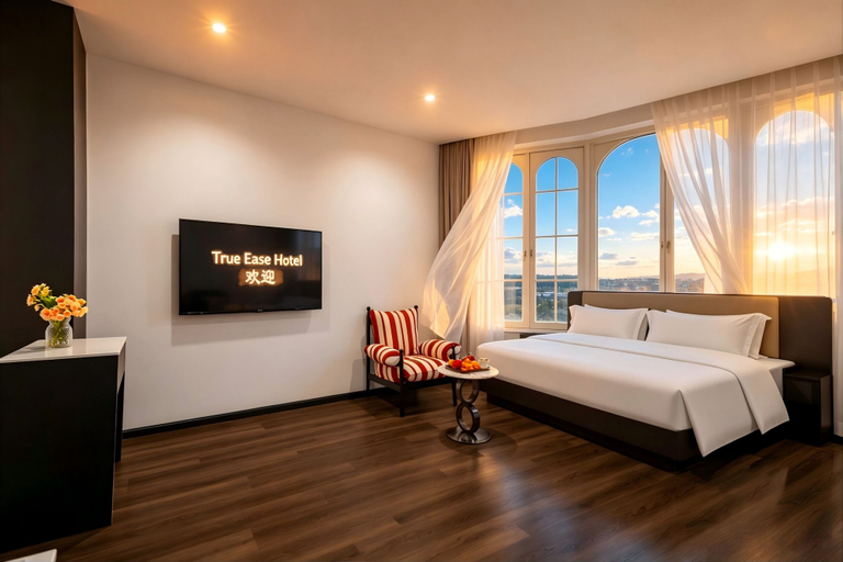Room 2, True Ease Hotel, Vientiane