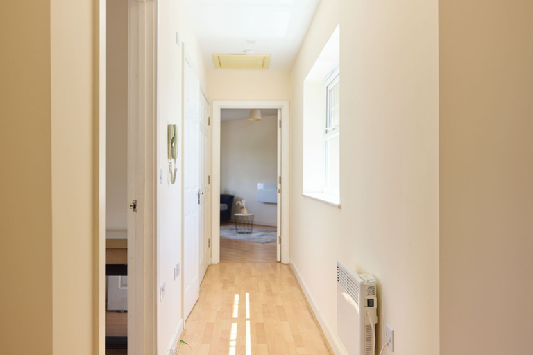 Interior 2, Beige & Timber Flat Edgware, London