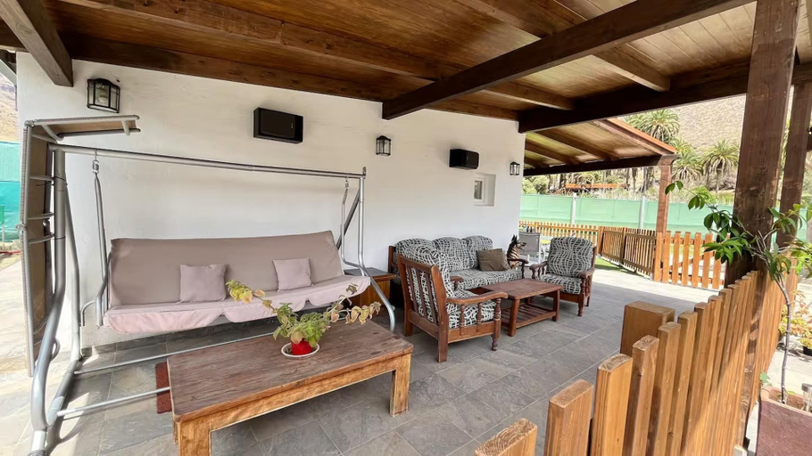Terrace/patio, Spacious Country House Near Fataga, Las Palmas