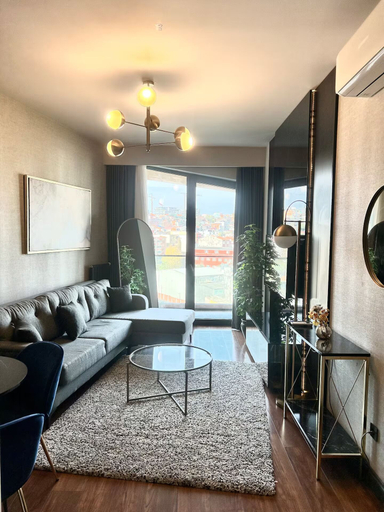 Living area 5, Luxury and New Apartment Taksim, Beyoğlu