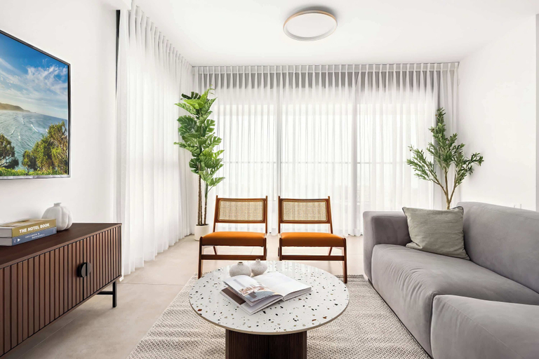 Living area 5, Luxury 4BR Sea View Balcony Mamad