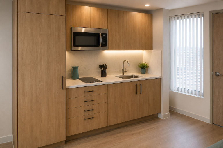 Private kitchen 2, Sterling Central Suites, Toronto
