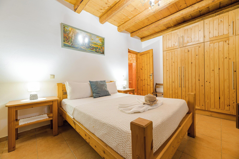 Bedroom 3, Joanna's Stone Villas, Ionian Islands