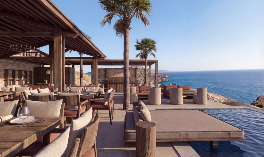 Outdoor dining 5, Lofos Social House, Crete