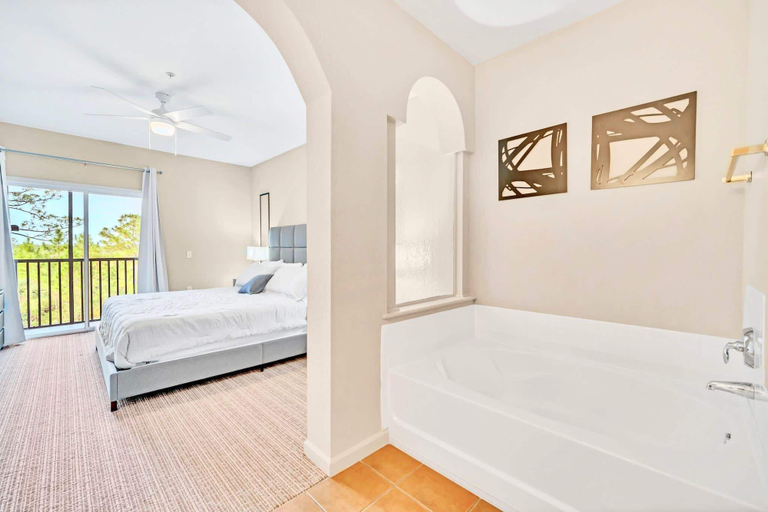 Bedroom 4, Spacious Resort Suite With Private Patio & Sauna, Orange