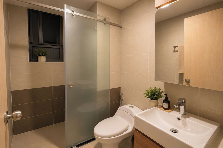 Bathroom 3, The Sun Avenue - Lalaland & Chill Sky Pool, District 2