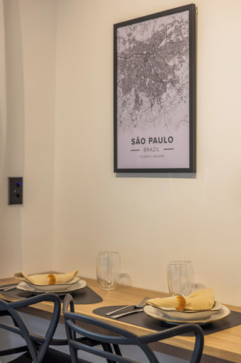 Dining room 2, Stay Home João Cachoeira - Piscina - Gym, São Paulo
