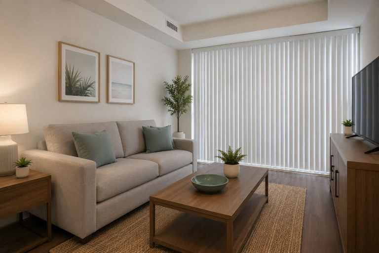 Living area 3, The Meriton Hotel, Toronto