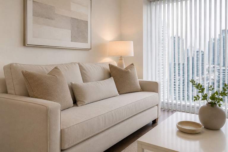 Living area 2, The Aurette Suites, Toronto