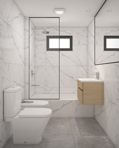 Bathroom, MOT Arevalo 1900, Distrito Federal