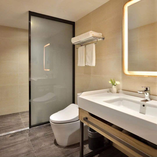 Bathroom, HanTing Premium Hotel (Chengdu Wuhou Cuqiao Subway Station), Chengdu