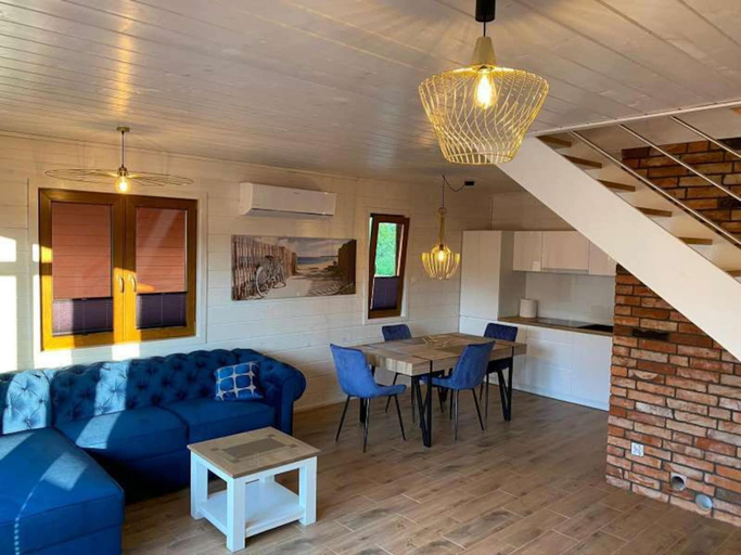 Living room 3, Two-story Holiday Homes With a Pool, Mielno, Koszalin